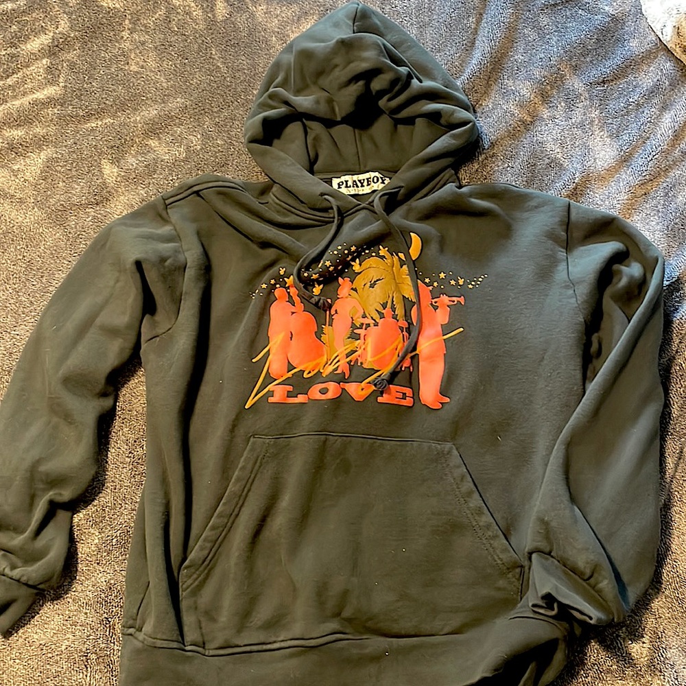 PlayBoy jacket. It does have one small stain. Picture shown.